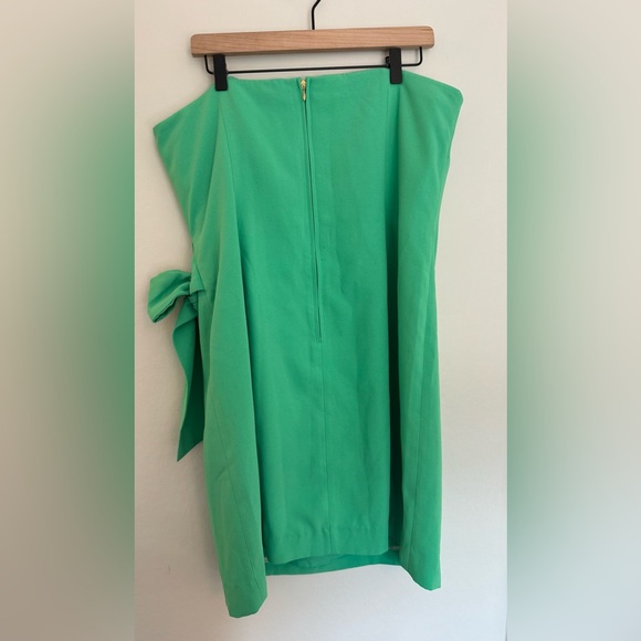 NWT Lilly Pulitzer Stela Strapless Bow Dress in Spearmint - Size 16 - Picture 9 of 11